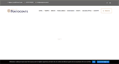 Desktop Screenshot of hotelportoconte.it